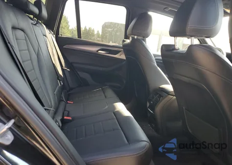 2021 BMW X3 xDrive30I из США, поврежденный, VIN 5UXTY5C07M9H51176